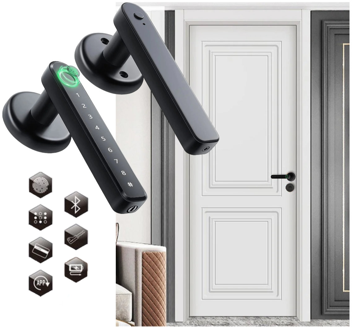 Robustline Smart Locks Smart Locks Rbsl3010b "robustline Security Lock Hardware Premium Hardware for Door Cabinet Window Furniture and Interior Use